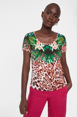 Футболка Desigual 20SWTKC1